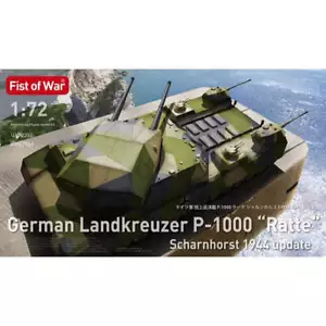 Model Collect UA72355 1/72 German WWII P.1000 ratte scharnhorst,1944 Brand New - Picture 1 of 20
