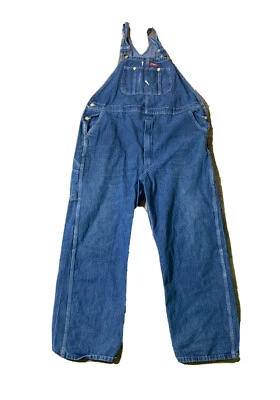 Dickies Men’s Denim Overalls Size 44 X 32 - Image 1 of 4