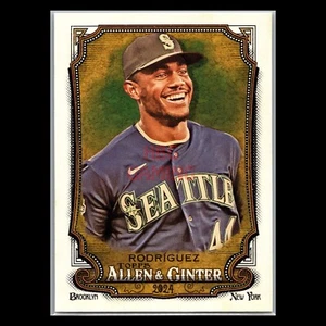 Julio Rodriguez 2024 Topps Allen Ginter Seattle Mariners #1 Baseball Card - Picture 1 of 2