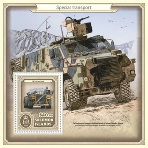 Islas Salomón - Transporte especial 2017 - Hoja de recuerdo - SLM17121b - Imagen 1 de 1