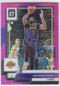 2022-23 Panini Donruss Optic NBA No. 122 Anthony Davis Pink Hyper Prizm - Bild 1 von 2