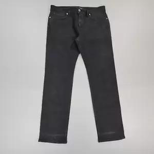 HUGO BOSS x Porsche Mens Jeans Black W36 L32 Slim Fit Stretch Denim - Picture 1 of 12
