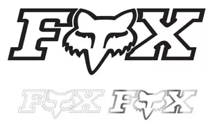 Pegatina TDC Fox Racing Foxhead-X 28 pulgadas - Imagen 1 de 4