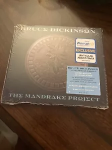 BRUCE DICKINSON CD - THE MANDRAKE PROJECT Iron Maiden Walmart Lenticular Sealed - Picture 1 of 2