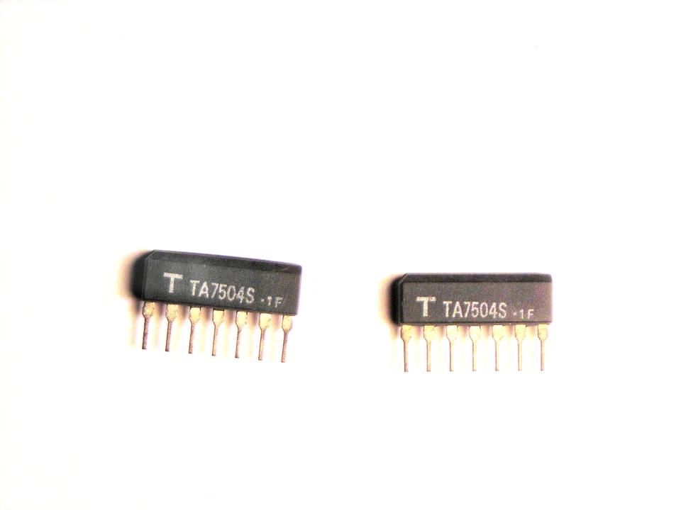 TA7504S  "Original" Toshiba  7P SIP IC  2 pcs - Image 1 of 1