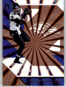 2016 Unparalleled Foil Refractor Crockett Gillmore PWE Insert Parallel Ravens - Imagen 1 de 2