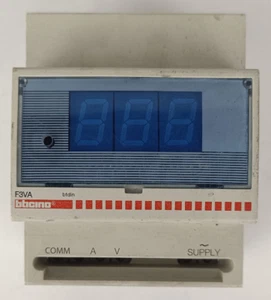Bticino F3VA BTDIN Voltmetro amperometro digitale per guida DIN35 4 moduli - Imagen 1 de 1
