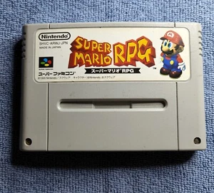 GENUINE SUPER MARIO RPG- SUPER NINTENDO SNES ENGLISH USA VERSION MOD - Picture 1 of 12