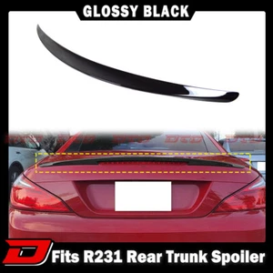 Fit For 12-21 Mercedes BENZ R231 Convertible Rear Trunk Spoiler Painted #040 - Picture 1 of 6