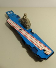 Tootsietoy Aircraft Carrier Military Navy Ship Boat Vintage Metal Usa Plane Used