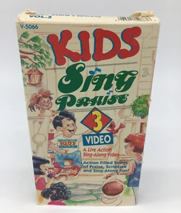 KIDS SING PRAISES 3 VIDEO VHS Brentwood Kids Rare - Picture 1 of 4