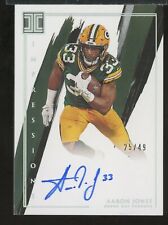 2021 Panini Impeccable Impressions Aaron Jones Packers Signed AUTO 25/49