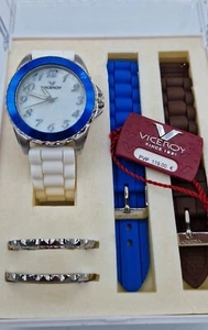 Nuevo reloj pulsera VICEROY cuarzo 432110, caja original y pulseras de repuesto. - Imagen 1 de 11