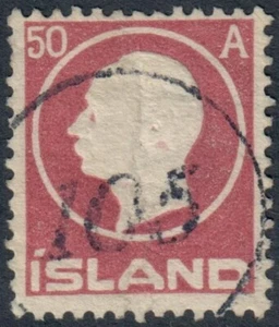 ICELAND. Numeral canc. 105 SVEINSSTADIR (PK2429) - Picture 1 of 1