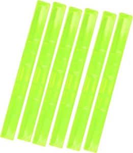 6X Reflektor Schnapp Armband Schnapparmband Reflektorband Licht Fahrrad Joggen - Bild 1 von 4