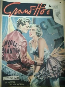 GRAND HOTEL,ANNO, VII, N.330, 18 OTTOBRE 1952, "IN ATTESA DEL NUMERO" - Foto 1 di 2