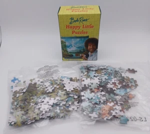 Bob Ross Happy Little Puzzles 180 pieces each New - Picture 1 of 3