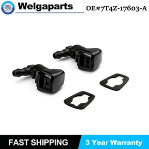 2X For FORD F-250 F-350 F-450 7T4Z-17603-A Windshield Washer Nozzles Spray Jet - Picture 1 of 11