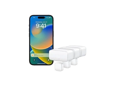 Pack de 3 puertas y ventanas Eve (materia) - Sensor de contacto inteligente para puertas y ventanas, op Foto 1 de 4