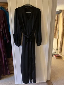 Elegant Black Phase Eight Jumpsuit Size 18 - Picture 1 of 7