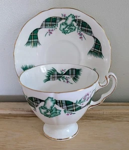 Royal Adderley Vintage Teacup & Saucer Cape Brenton Island Made in England - Picture 1 of 11