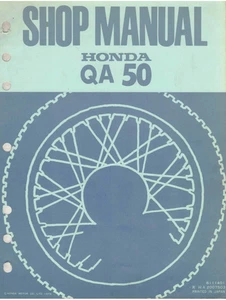 Manuale Di Riparazione OEM Per Honda Mini Bike QA50 1970 1975 6111401 - Foto 1 di 1