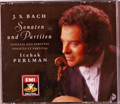 Itzhak Perlman - J.S. Bach: Sonaten Und Partiten (CD 1988) - Image 1 of 2