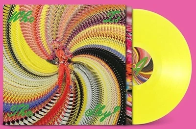 DAVID BYRNE LP Who Is The Sky? LEMON YELLOW VINYL + Poster Limited Edn IN STOCK - Image 1 of 4