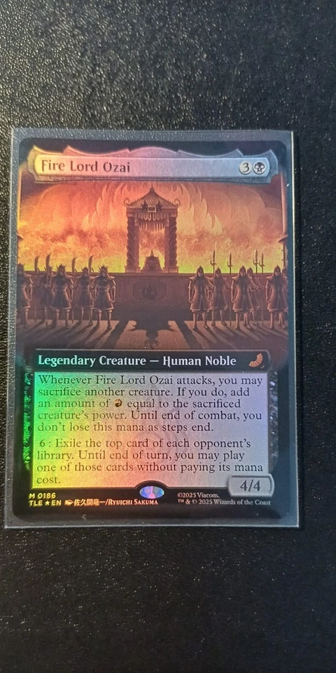 Fire Lord Ozai | Extended Art | Foil | MTG | TLA | Near Mint | English EN - Bild 1 von 1