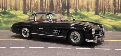 **READ** RARE First Release 1954 Minichamps 1/18 Mercedes 300 SL Gullwing Black - Image 1 of 4