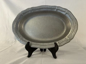 Wilton Armetale Queen Anne/FrenchCountry  Bread Tray Matte Finish 10.5" x 7" - Picture 1 of 3