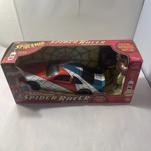 Marvel Comics Spider-Man 1/18 Scale Remote Controlled Spider Racer w/ Figure New - Picture 1 of 22