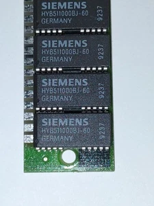 SIEMENS 2x 1 MB 30 pines 60ns paridad SIMMs 2 MB RAM memoria Apple Mac IBM - Imagen 1 de 3