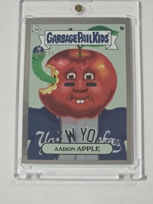 2022 Topps GPK x MLB Series 1 - 1A -Aaron "Apple" Judge NY Yankees Foil 136 /150 - Image 1 of 4