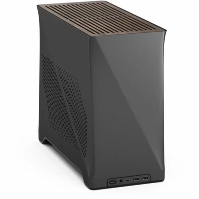 Fractal Design Era 2 Gaming ITX Computer Case - Charcoal - Image 1 of 4