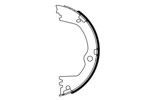 Bosch 0986487939 Hand Brake Shoes Set Fits Hyundai Genesis 2008-2014 58352WA - Picture 1 of 5