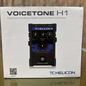 TC Helicon VoiceTone H1 Vocal Harmony Pedal with Adapter USB Cable Box Tested - Picture 1 of 1