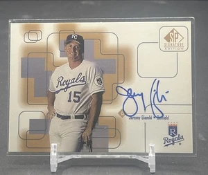 Jeremy Giambi 1999 SP Signature Edition  Autographs #JEG Royals Auto - Picture 1 of 2