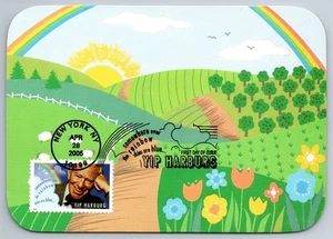 #3905 Yip Harburg FDC Maxi Card w/Pictorial Cancel - Picture 1 of 2