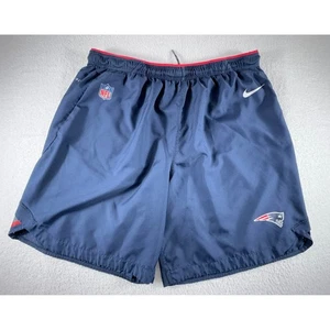 New England Patriots Nike Dri-Fit 3XL Blue Navy On Field Practice Shorts Men's - Picture 1 of 8