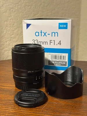 Lente estándar Tokina ATX-M 33 mm f/1,4 - Fujifilm X; en estado casi nuevo Foto 1 de 4