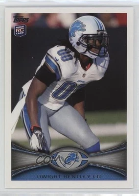 2012 Topps Dwight Bentley #318 Rookie RC - Image 1 of 2