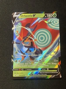 Orbeetle V SWSH078 Sword And Shield Promo Full Art Pokemon Card Near Mint - Picture 1 of 2