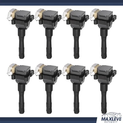 For BMW 740i 740iL 4.0L 1993-1995 BMW 530i 3.0L 1994-1995 8PCS Ignition Coils Foto 1 de 4