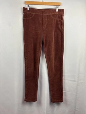 Leggings elásticos de pana marrón medio Gloria Vanderbilt para mujer Foto 1 de 4