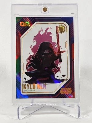 2023 Kylo Ren Chibi QR Card SW01.QR08 Star Wars Prerelease Disney - Image 1 of 4