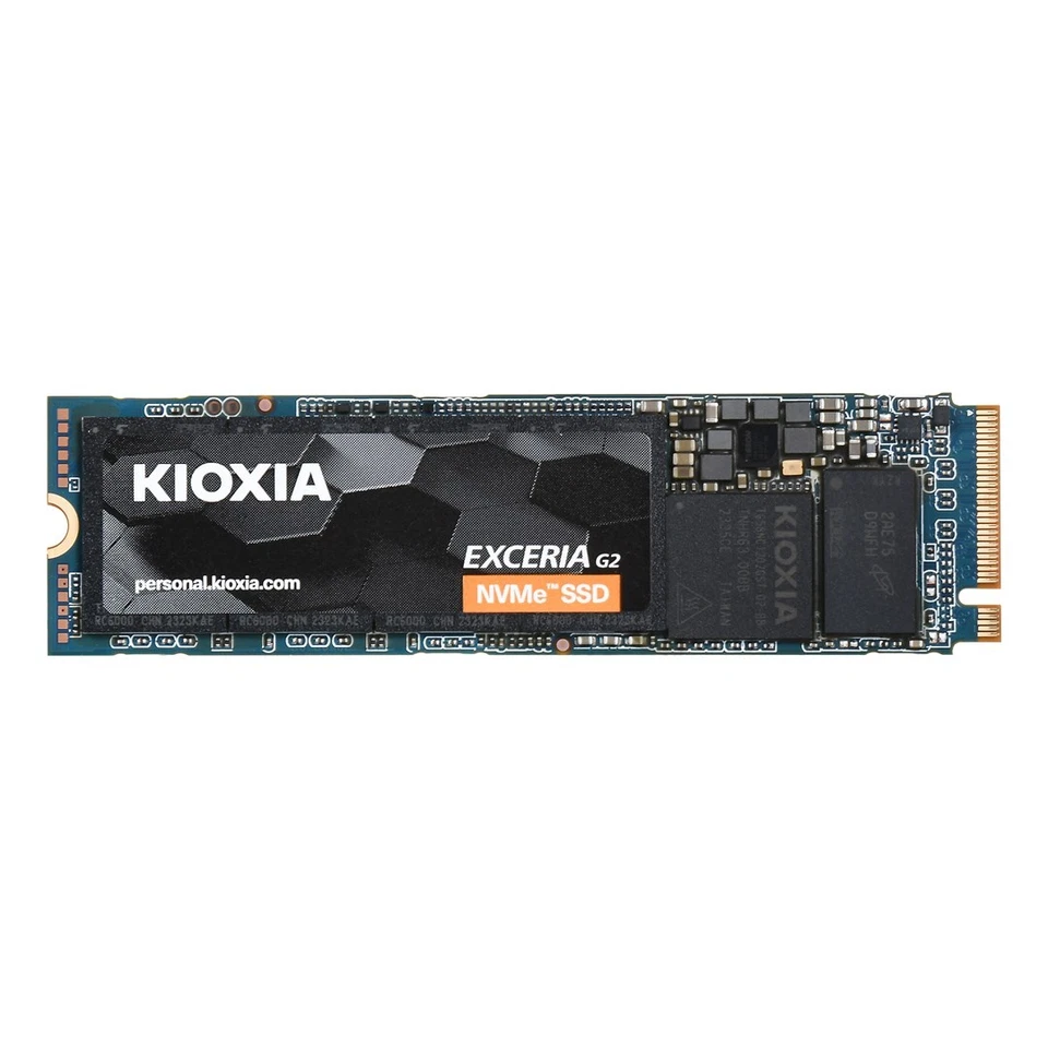 4582563853980 Kioxia EXCERIA G2 500 GB M.2 PCI Express 3.1 NVMe BiCS FLASH TLC K - Image 1 of 3