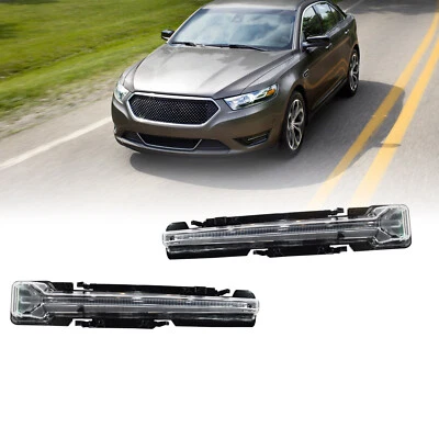 Front Bumper Fog Lights Parking Light Lamp Assembly For 2010-2019 Ford Taurus Foto 1 de 4