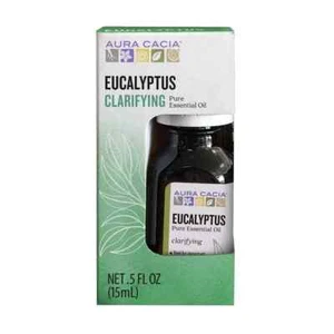 Aura Cacia Eucalyptus Essential Oil, 0.5 Fl Oz - Picture 1 of 2