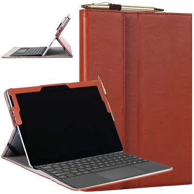 Business Case for Microsoft Surface Go 10 Tablet 2018 Premium Leather Stand  - Image 1 of 4